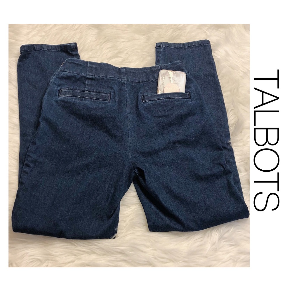 TALBOTS Jeggings with Side Zip